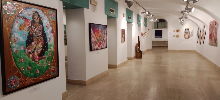 Exposición de artistas colombianos en la Gallería Orsini de Formello, Italia en homenaje al centenario de la publicación de La Vorágine
