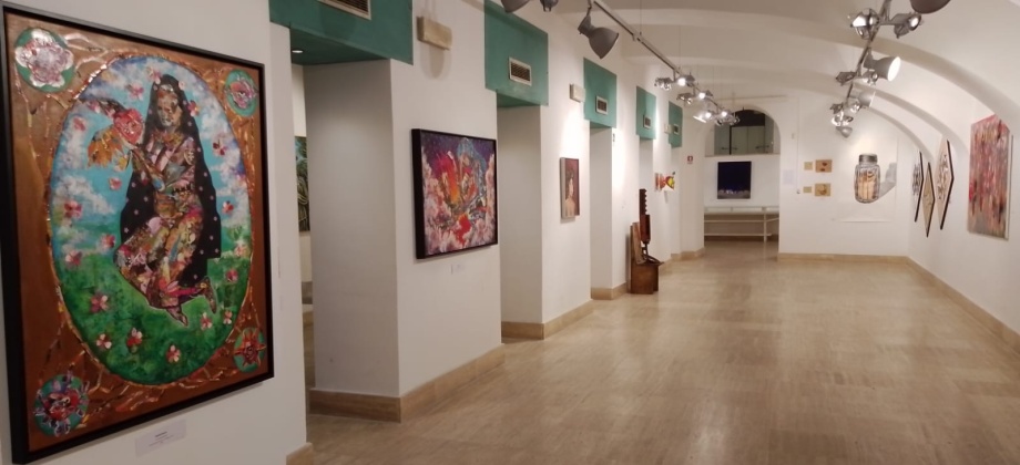 Exposición de artistas colombianos en la Gallería Orsini de Formello, Italia en homenaje al centenario de la publicación de La Vorágine