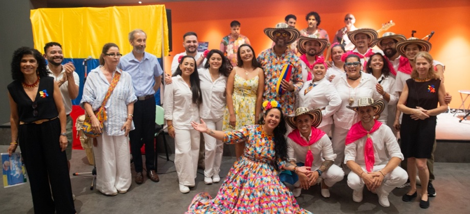 El Consulado de Colombia en Roma celebró la Independencia Nacional con connacionales